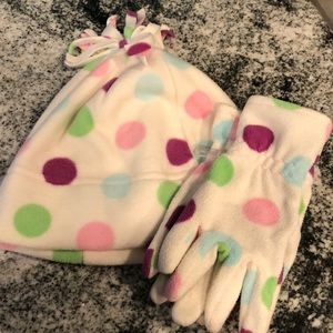 Old navy hat and gloves set